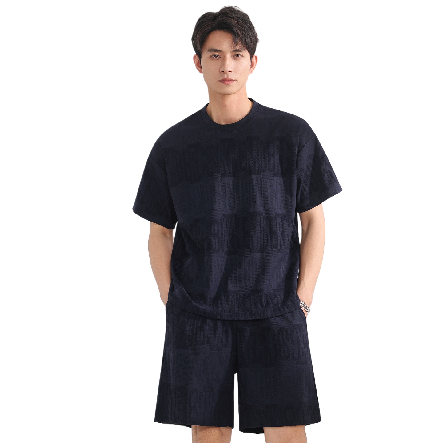 Men'S Fashion Pants - 【Celana 5 Titik Terbaik】Set Kaos Pria