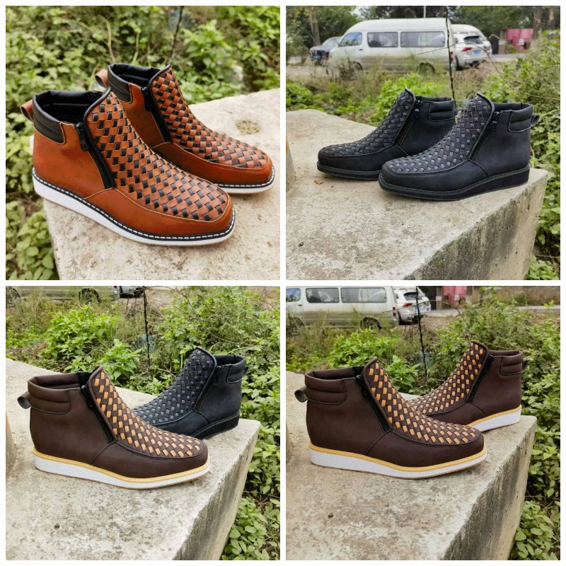 Mens Fashion Trend 2026 - Sepatu Pria Trendi dengan Ritsleting Samping,