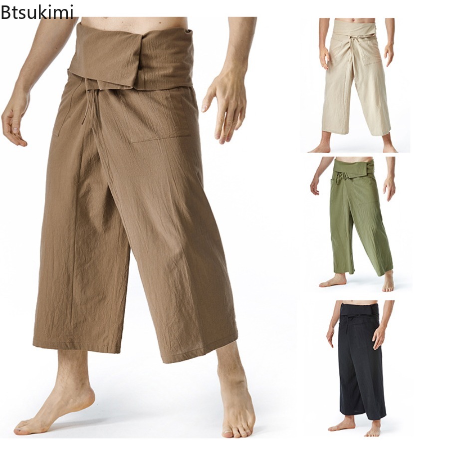 Mens Fashion Trend 2026 - Celana Pria Model Nelayan Thailand Terbaru