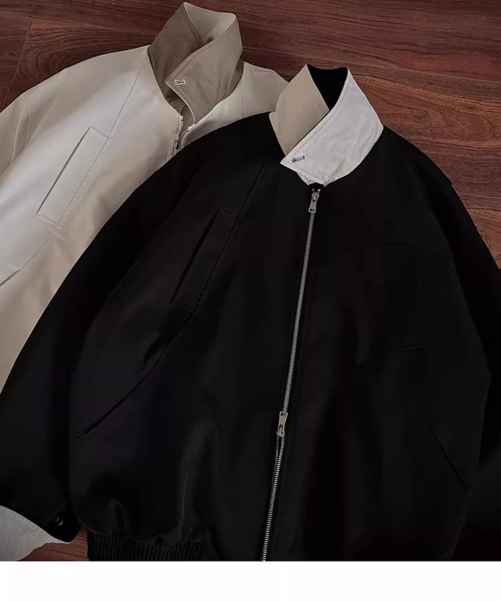 Harrington Jacket - Jaket Baseball Minimalis Harrington Flight Untuk