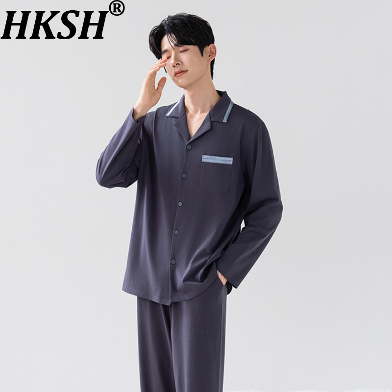 Men'S Fashion Pants - HKSH Setelan Baju Serat Katun Bambu