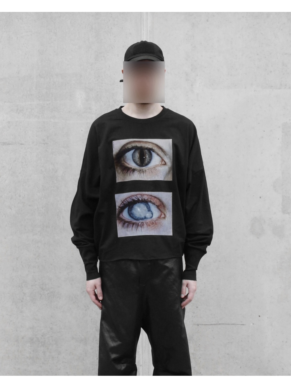 Mens Fashion Trend 2026 - Atasan Serbaguna Lengan Panjang Motif Mata