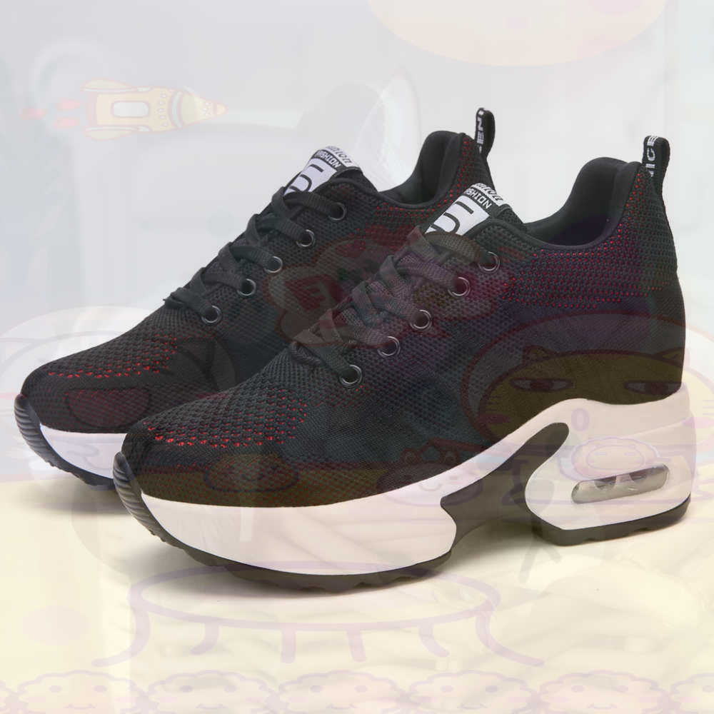 Mens Fashion Store - Merah Ukuran 36 Sepatu Wanita Tenis