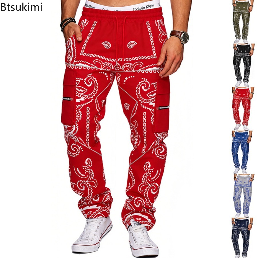 Mens Fashion Trend 2026 - Celana Cargo Hip Hop Pria Trendi