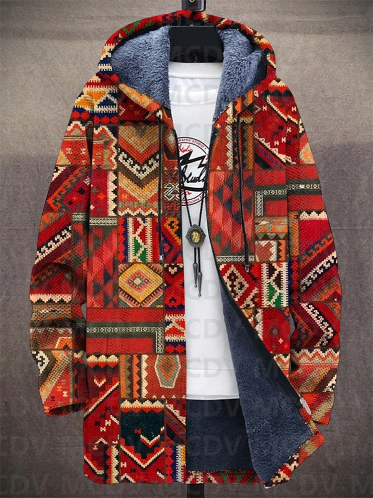 Men'S Fashion Zip Sweater - Sweater uniseks, kardigan lengan panjang tebal