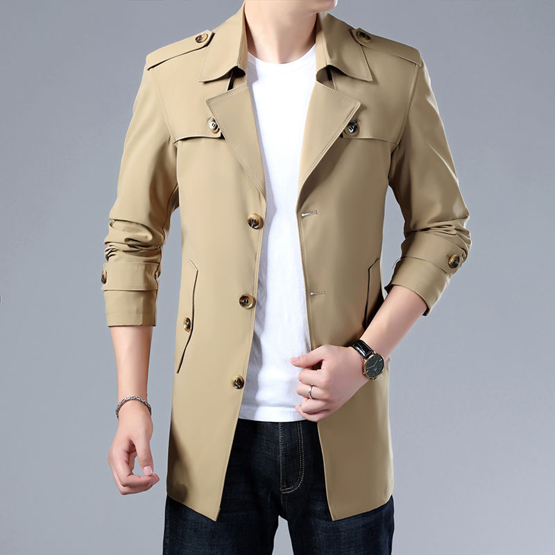 Men'S Fashion Zip Sweater - Atasan kardigan pria kasual, jaket kancing