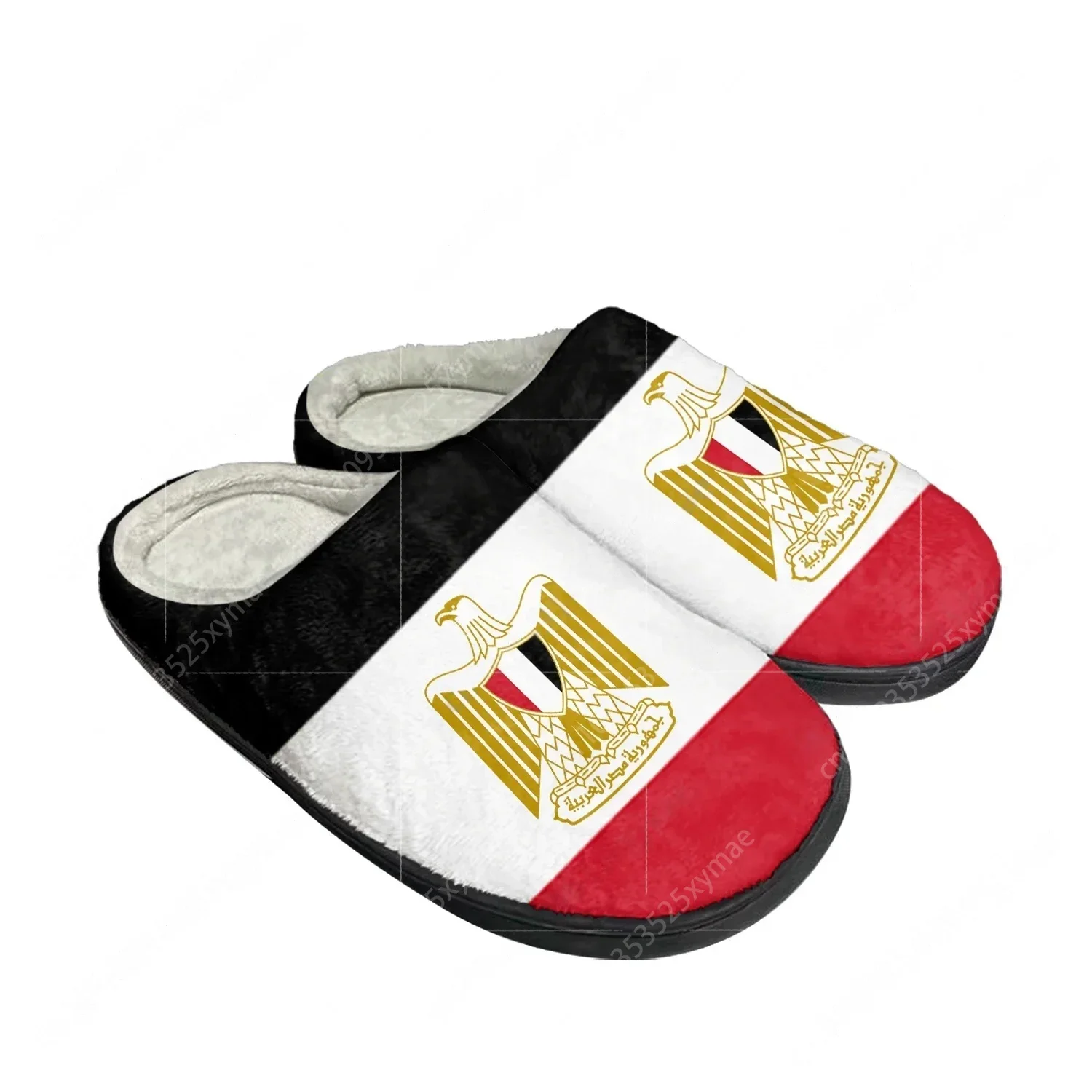 Men Fashion Egypt - Sandal Rumah Katun Motif Bendera Mesir,