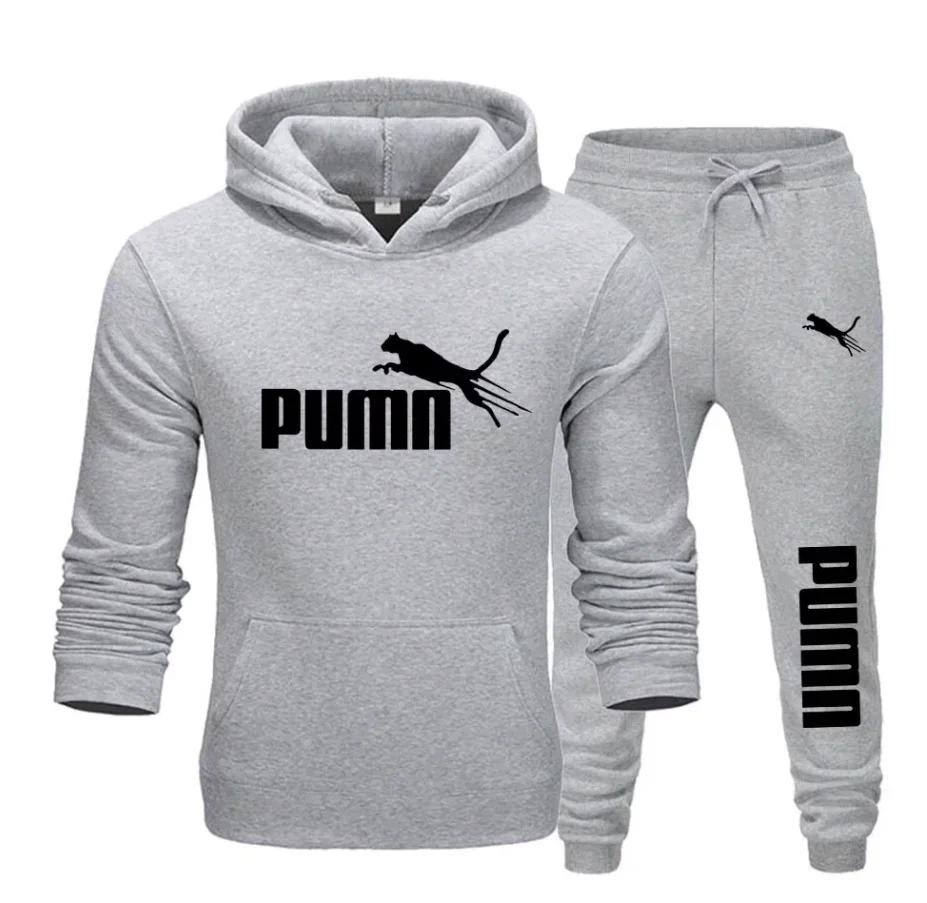 Mens Fashion Casual 2026 - 2026 Setelan Dua Potong Hoodie dan