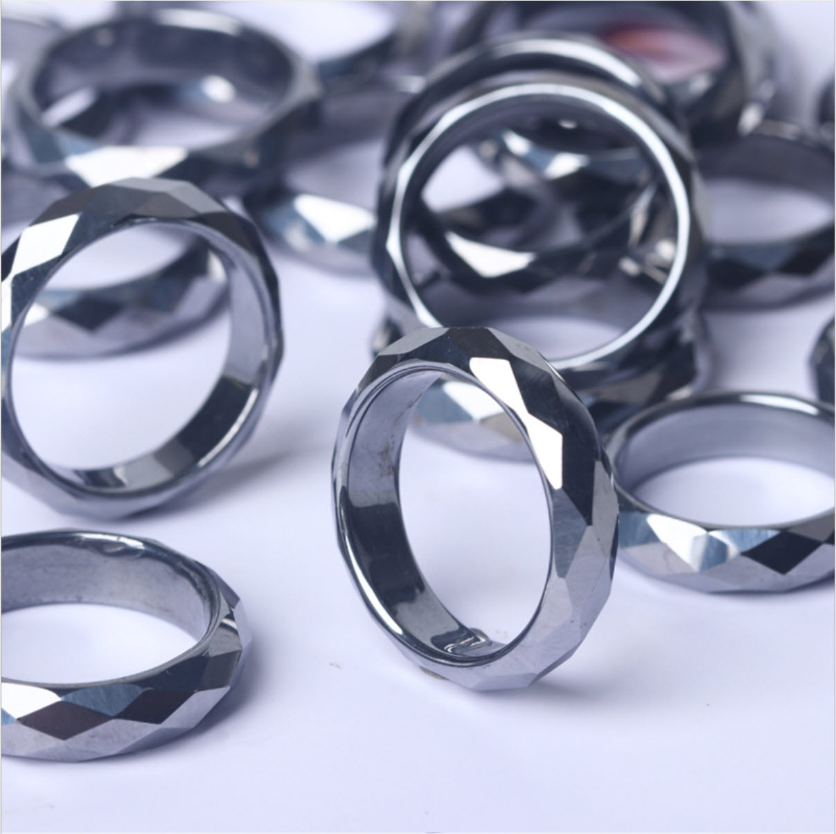 Mens Fashion Store - 3 Buah Cincin Pelangsing Batu Energi