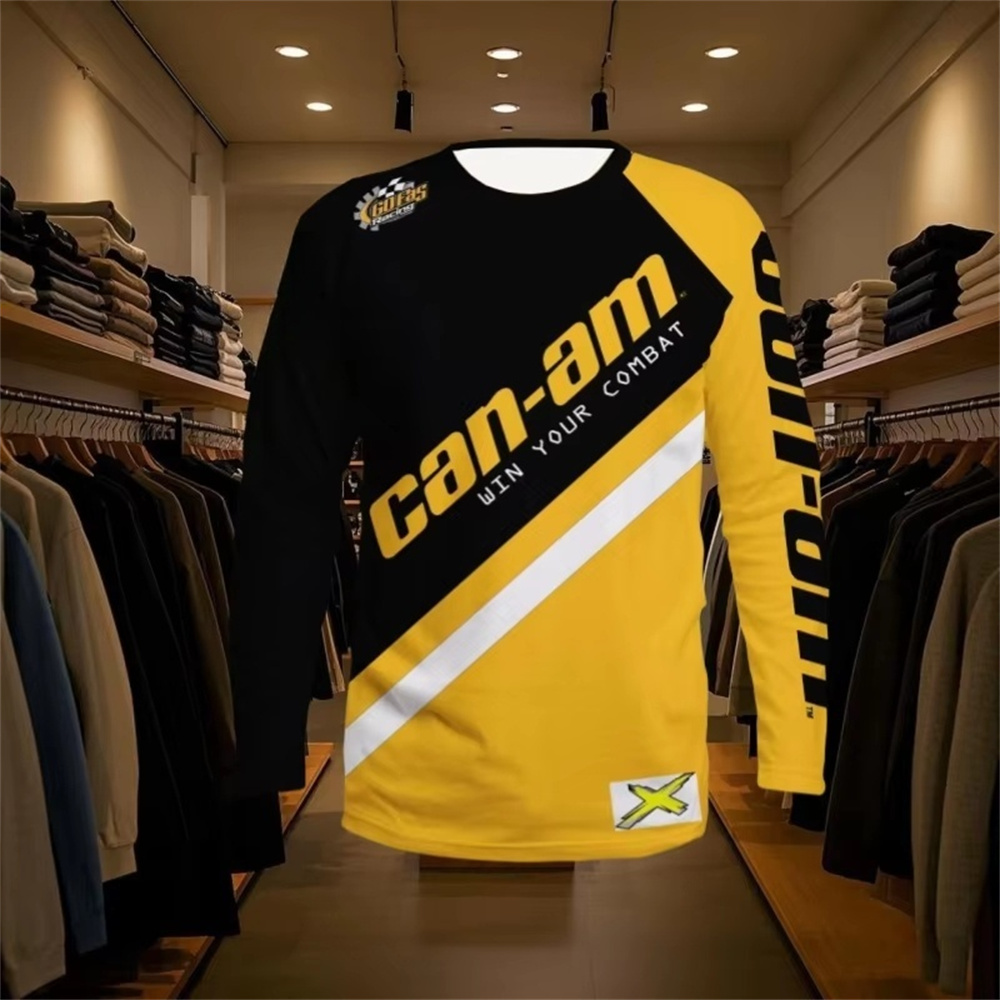 Men'S Fashion - Kaos Lengan Panjang Leher Bulat untuk