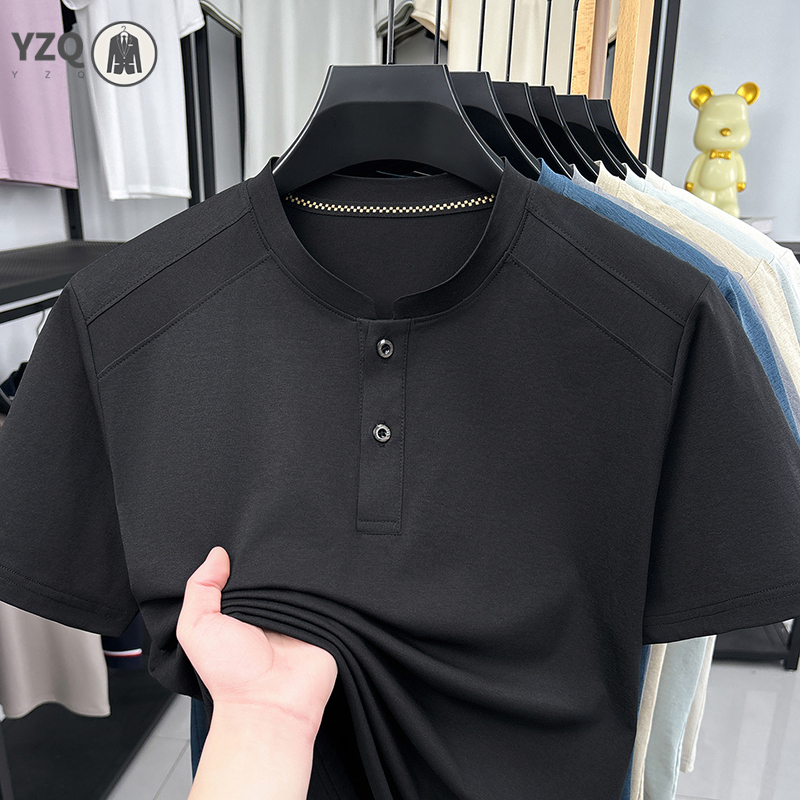 Kaos Henley Pria 2026 Desain K - Mens Fashion Casual 2026 ulasan dan harga
