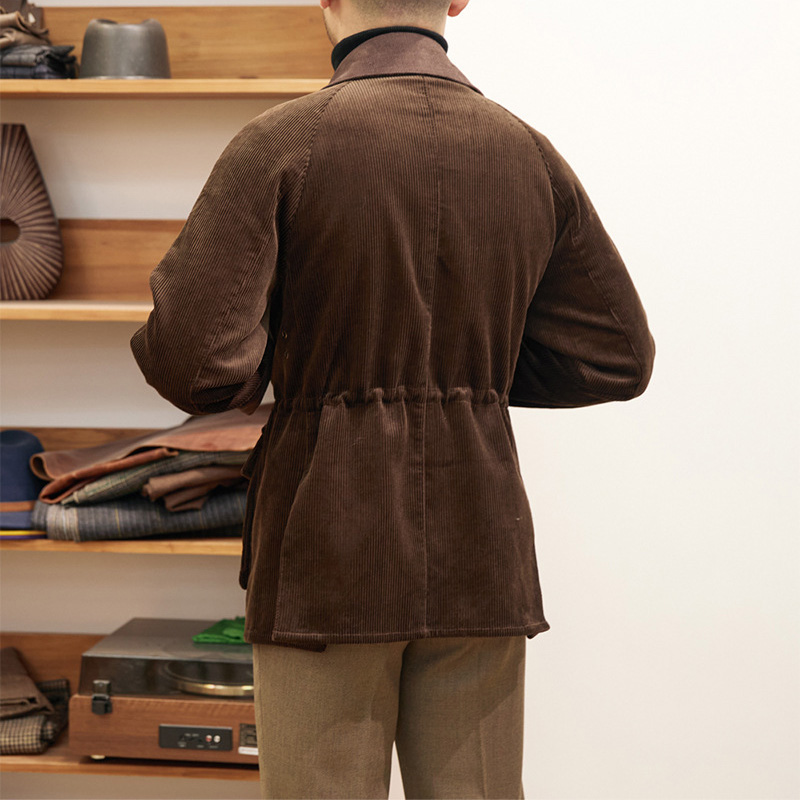 Vintage Corduroy pria Jaket Fa - Harrington Jacket ulasan dan harga