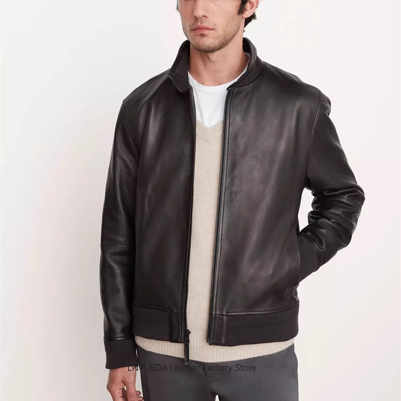 Jaket Kulit Domba Asli Impor I - Harrington Jacket ulasan dan harga