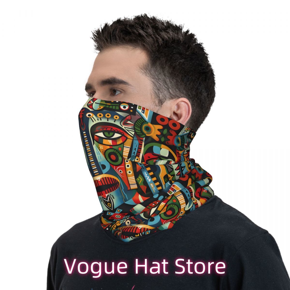 Mesir Retro Ikat Kepala Leher  - Men Fashion Egypt ulasan dan harga