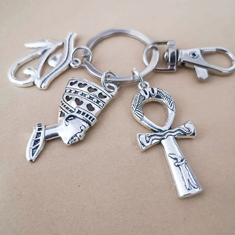 Mesir Ankh Anubis Amulet salib - Men Fashion Egypt ulasan dan harga