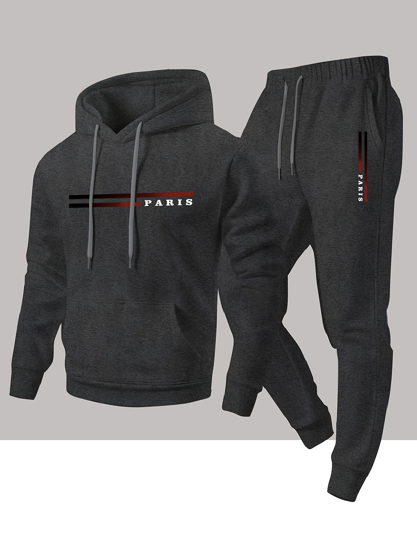 Sweatshirt dan celana hoodie p - Men'S Fashion Pants ulasan dan harga