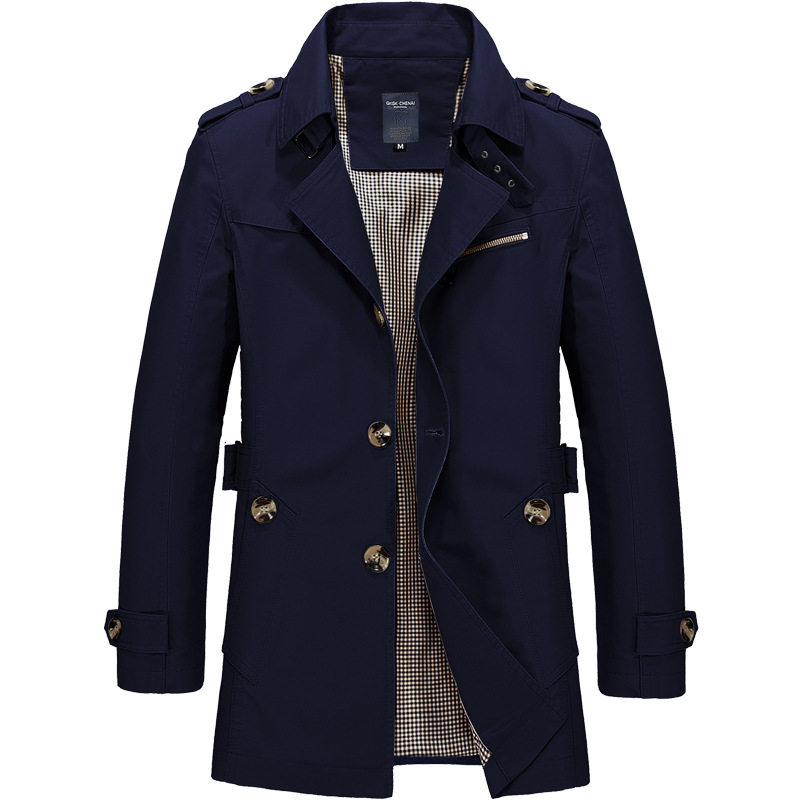 Jas Hujan Pria Model Double Br - Mens Fashion Store ulasan dan harga