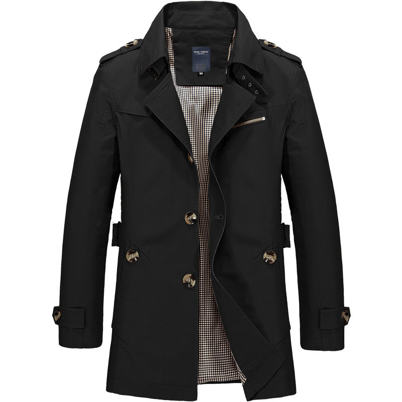 Jas Hujan Pria Model Double Br - Mens Fashion Store ulasan dan harga