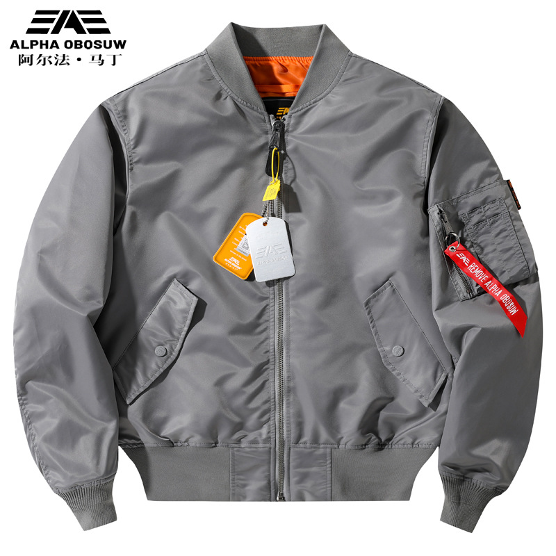 Jaket Pilot Merek Trendy Alpha - Harrington Jacket ulasan dan harga