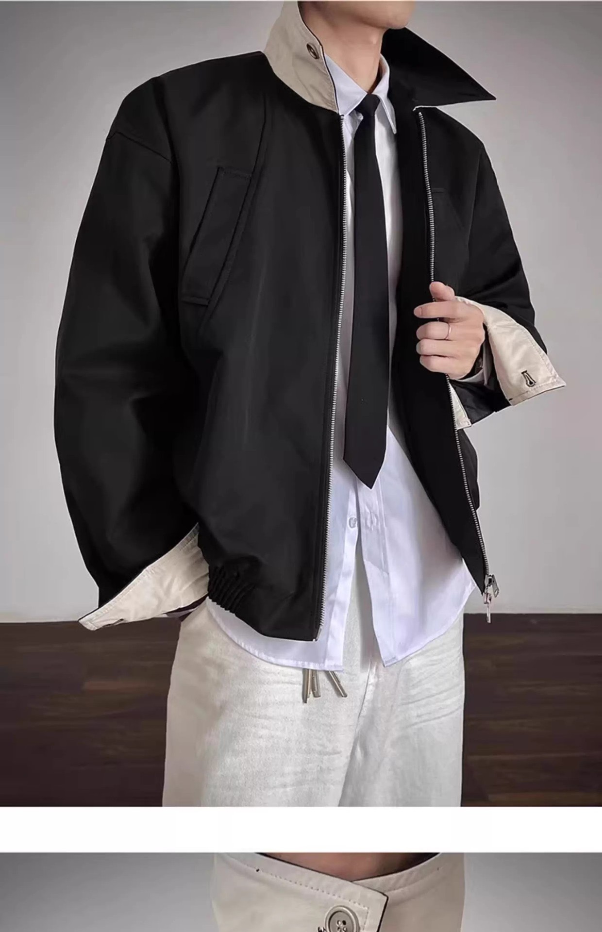 Jaket Baseball Minimalis Harri - Harrington Jacket ulasan dan harga