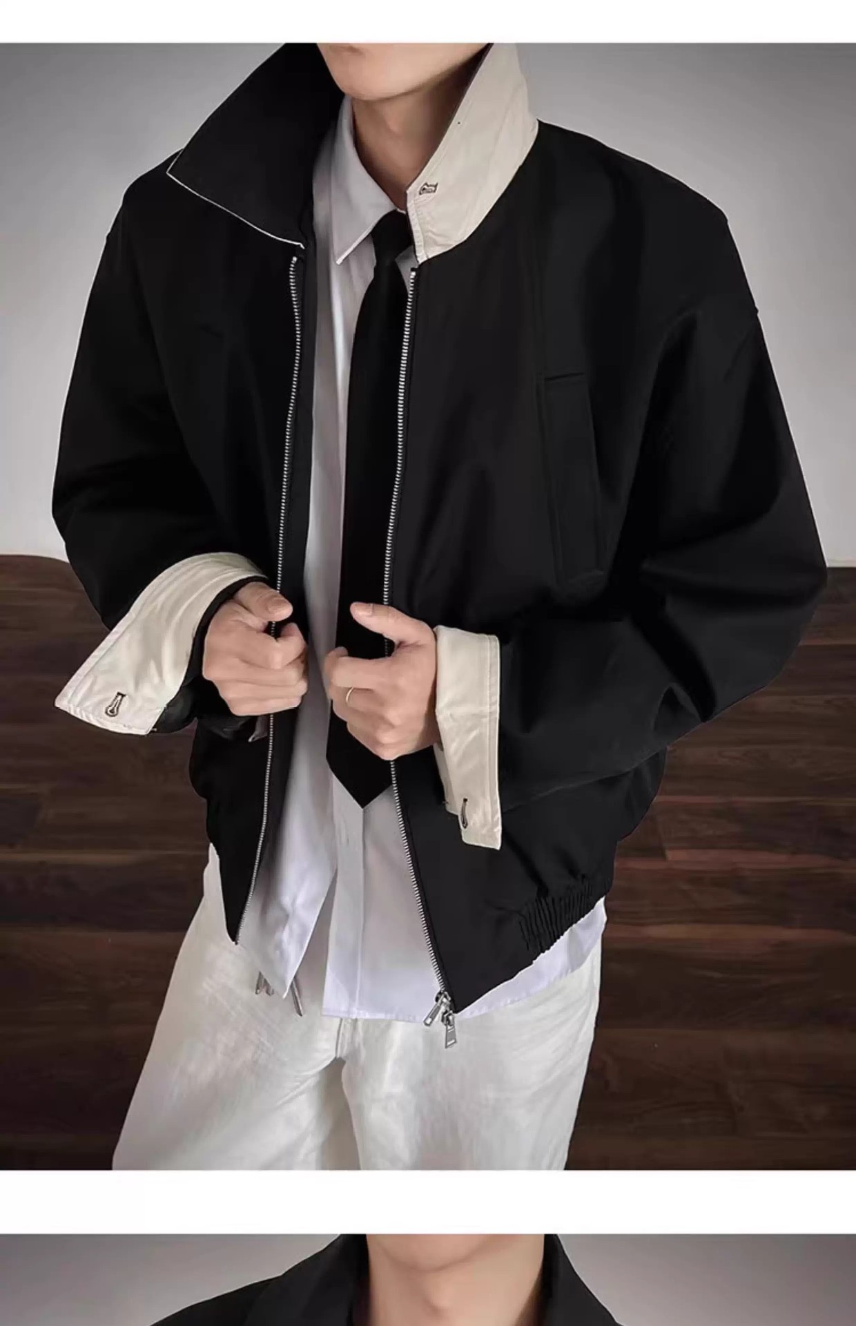 Jaket Baseball Minimalis Harri - Harrington Jacket ulasan dan harga