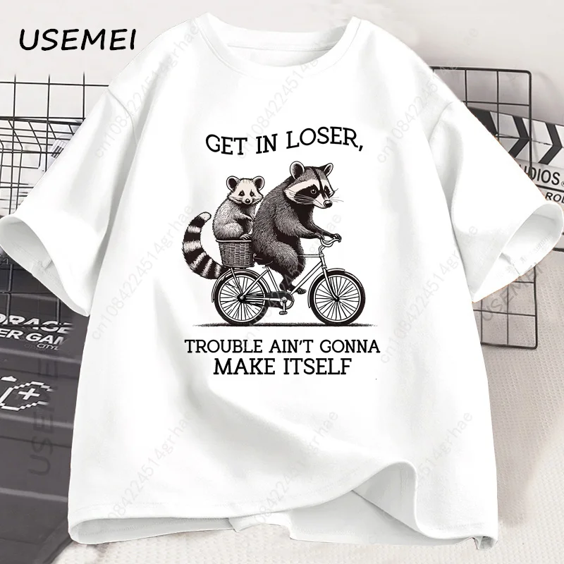 Get in Loser T Shirt Kaos Graf - Graphic Tee Oversized ulasan dan harga