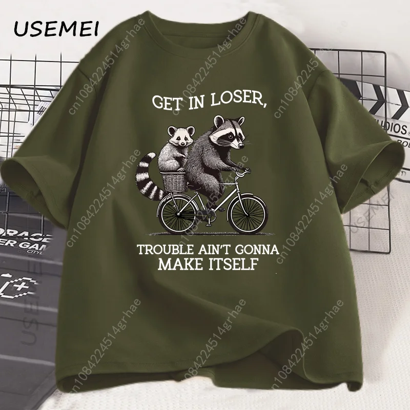 Get in Loser T Shirt Kaos Graf - Graphic Tee Oversized ulasan dan harga