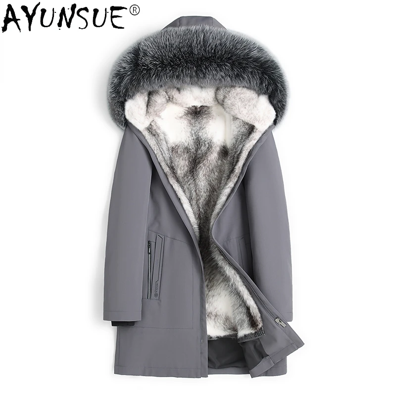 AYUNSUE Jaket Musim Dingin Fas - Men'S Fashion Zipper Jacket ulasan dan harga