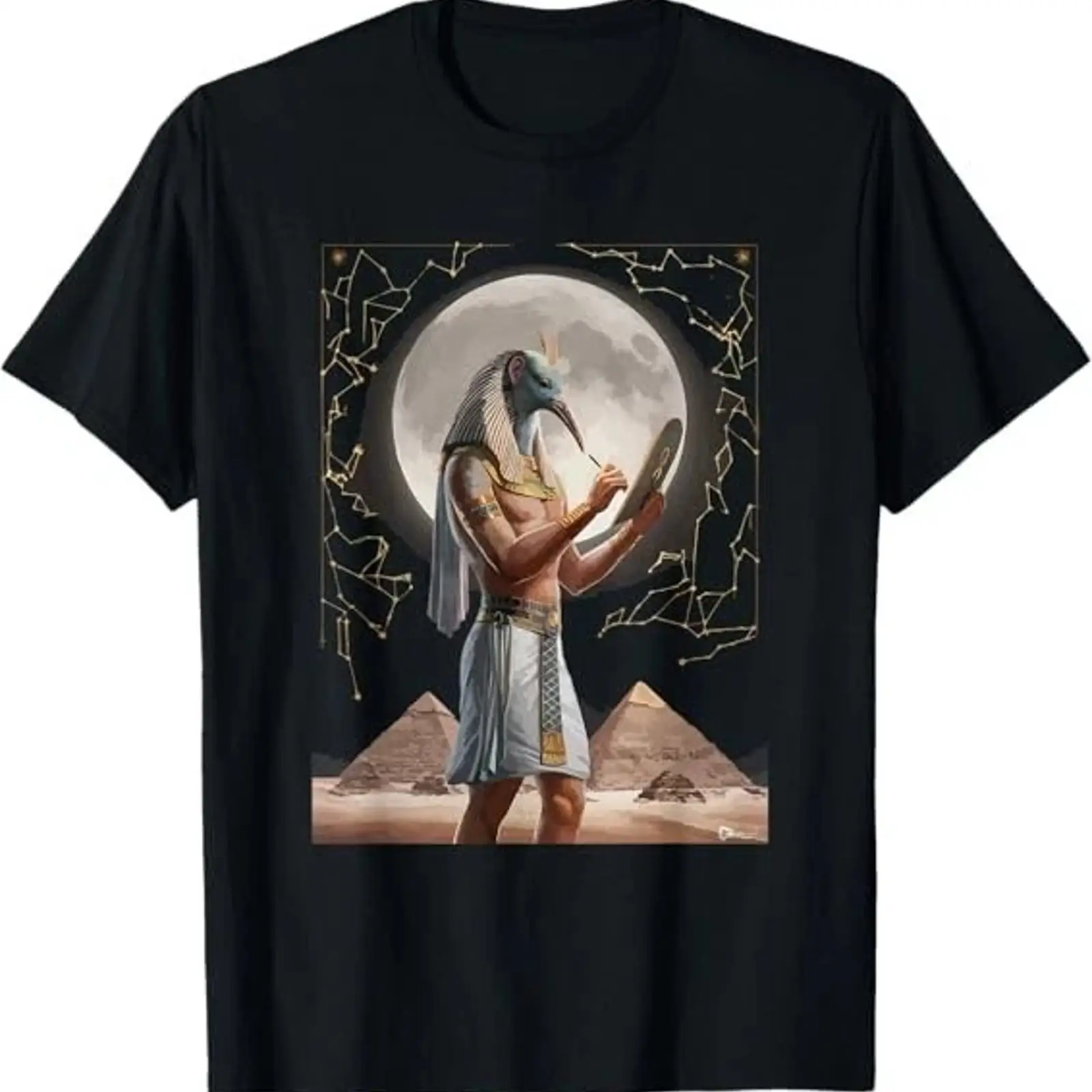 Kaus Piramida Mitologi Dewa Me - Men Fashion Egypt ulasan dan harga