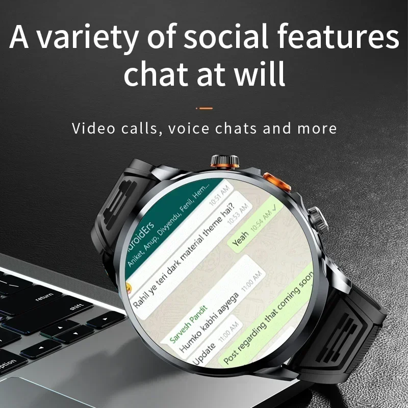 H18 Smartwatch Android Baru 4G - Mens Fashion Store ulasan dan harga