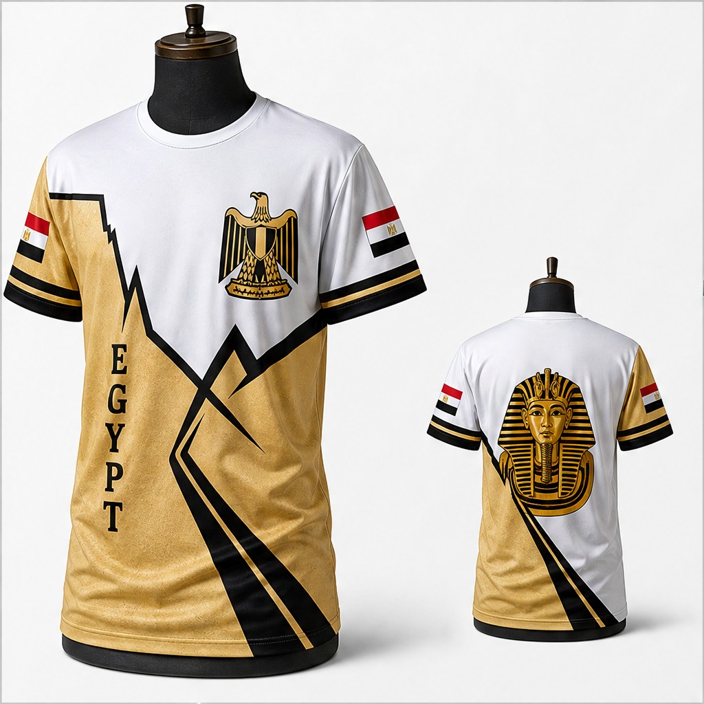Kaos Pria Kerah Bulat Motif Be - Men Fashion Egypt ulasan dan harga