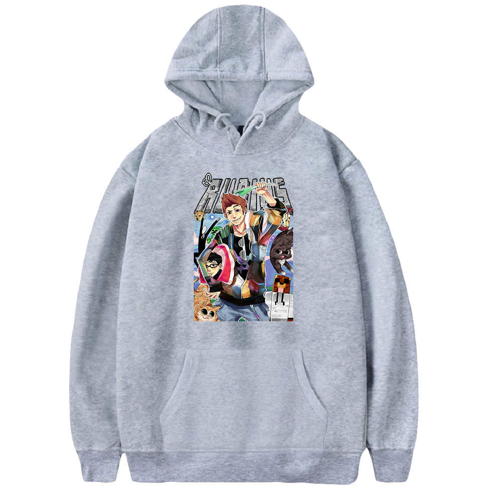 2026 Rubius Hoodie Uniseks Len - Men Fashion Youtubers ulasan dan harga