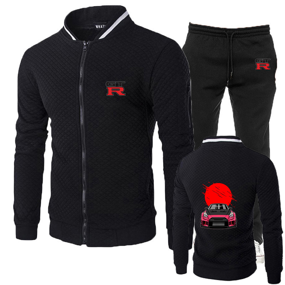 Initial D GTR R35 Print 2026 M - Men'S Fashion Zipper Jacket ulasan dan harga