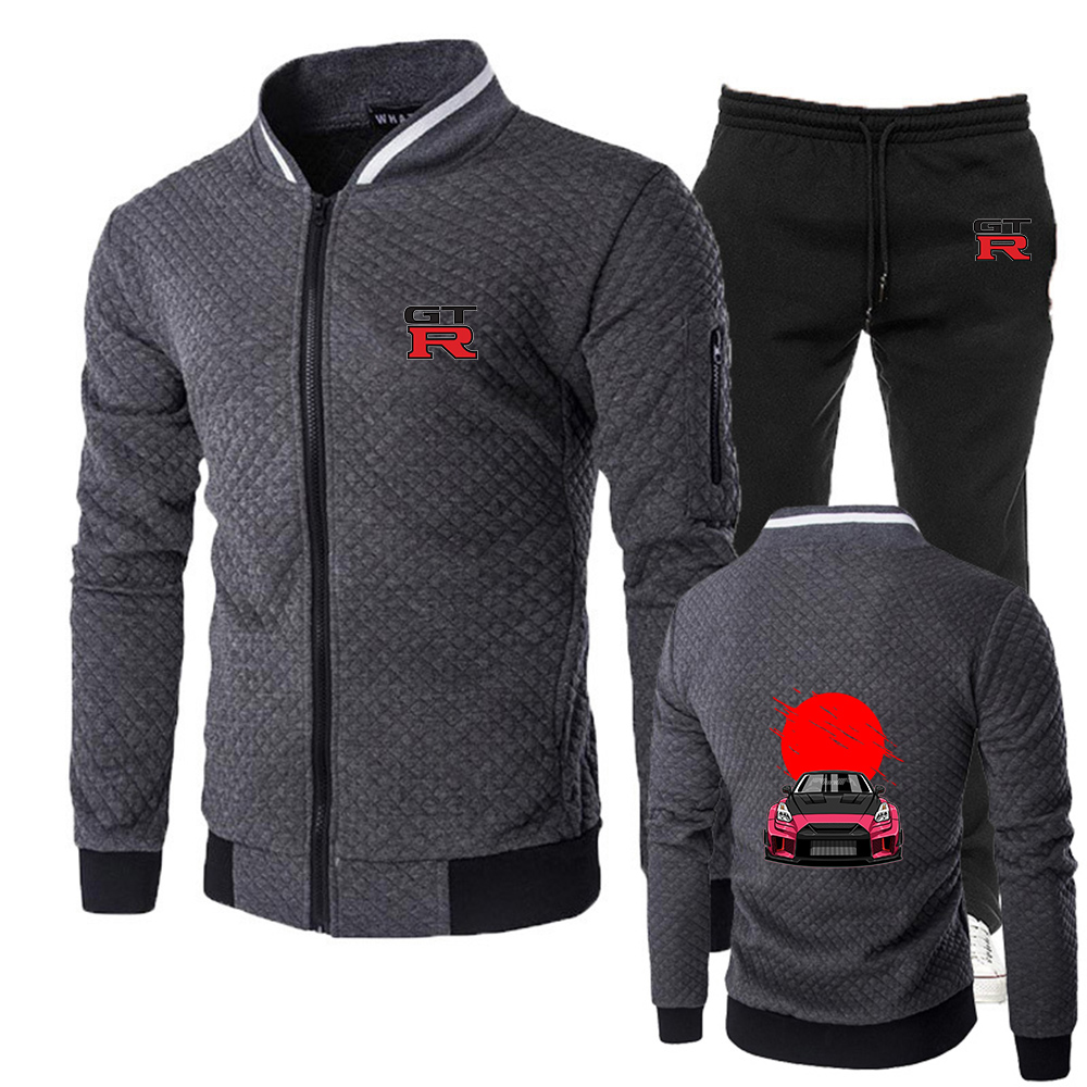 Initial D GTR R35 Print 2026 M - Men'S Fashion Zipper Jacket ulasan dan harga