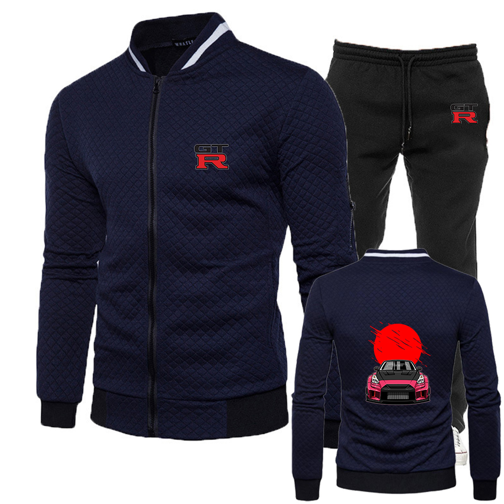 Initial D GTR R35 Print 2026 M - Men'S Fashion Zipper Jacket ulasan dan harga
