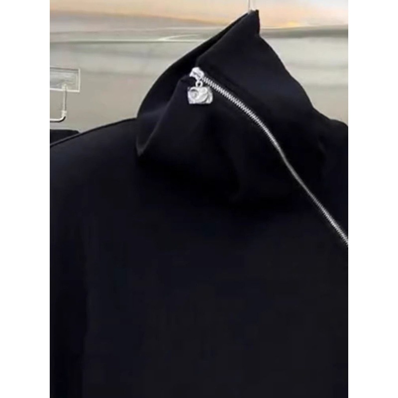 Sweater wanita model Korea den - Men'S Fashion Zip Sweater ulasan dan harga