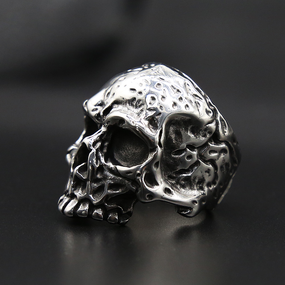 Gotik 316L Cincin Tengkorak Ba - Mens Fashion Store ulasan dan harga