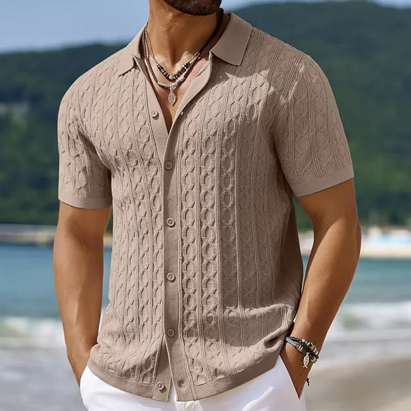 Kemeja Rajut Fashion Lengan Pe - Men'S Fashion Zip Sweater ulasan dan harga