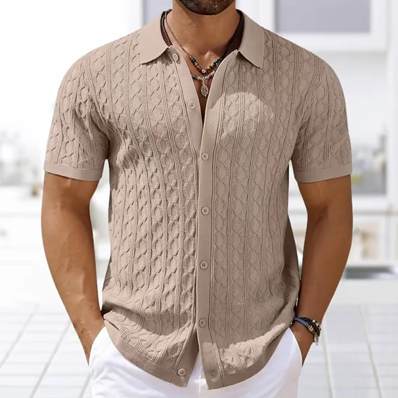 Kemeja Rajut Fashion Lengan Pe - Men'S Fashion Zip Sweater ulasan dan harga