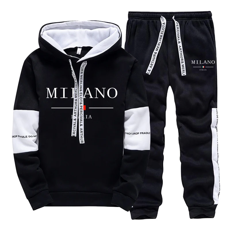 Set Pria/Hoodie/Celana Italia  - Mens Fashion Casual 2026 ulasan dan harga