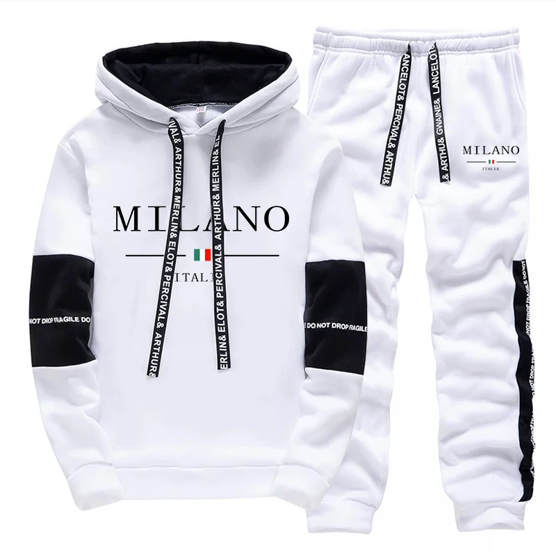 Set Pria/Hoodie/Celana Italia  - Mens Fashion Casual 2026 ulasan dan harga