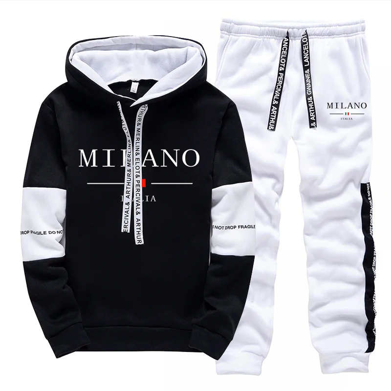 Set Pria/Hoodie/Celana Italia  - Mens Fashion Casual 2026 ulasan dan harga