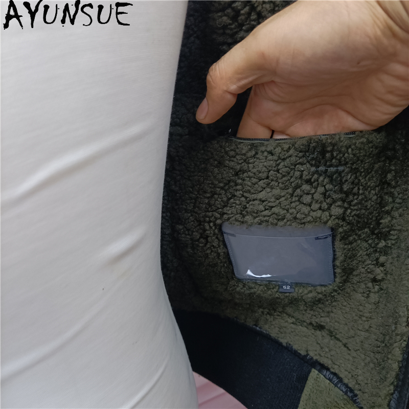 AYUNSUE Mantel Bulu Alami Hang - Men'S Fashion Zipper Jacket ulasan dan harga