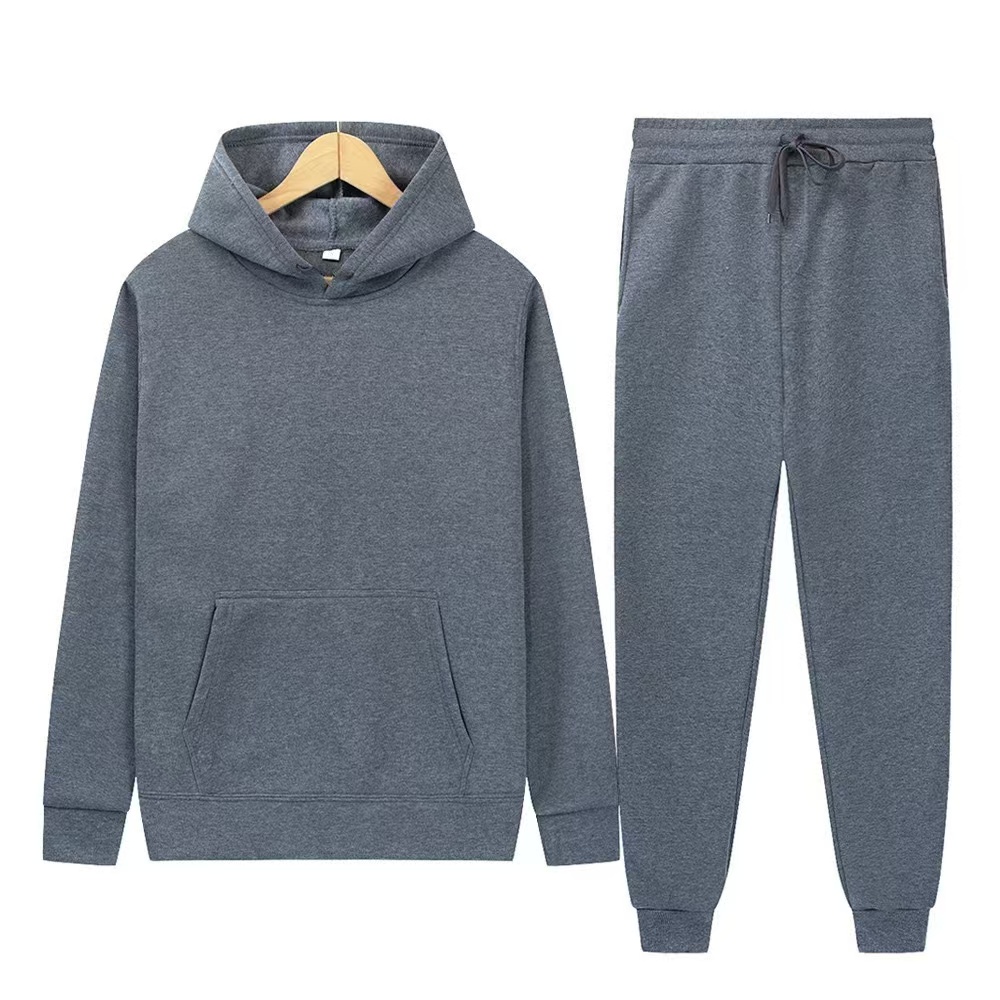 Setelan Dua Potong Hoodie + Ce - Men'S Fashion Hoodies ulasan dan harga