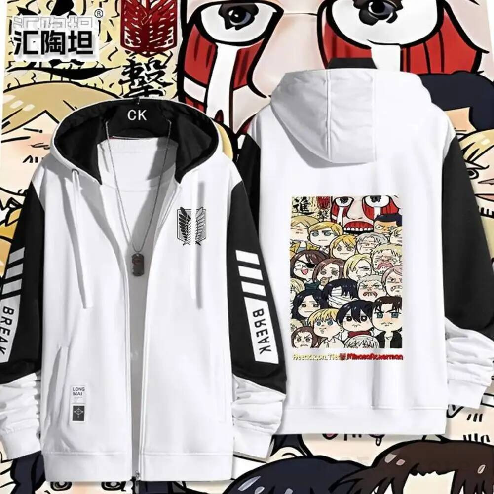 Ackerman Levi Mikasa·Ackerman  - Men'S Fashion Zipper Jacket ulasan dan harga