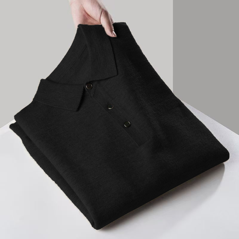 Sweater Pria Kerah Kancing Len - Men'S Fashion Zip Sweater ulasan dan harga