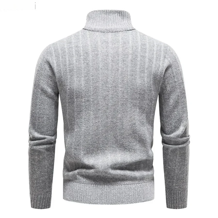 Sweater Pria Baru, Hangat, Mod - Men'S Fashion Zip Sweater ulasan dan harga