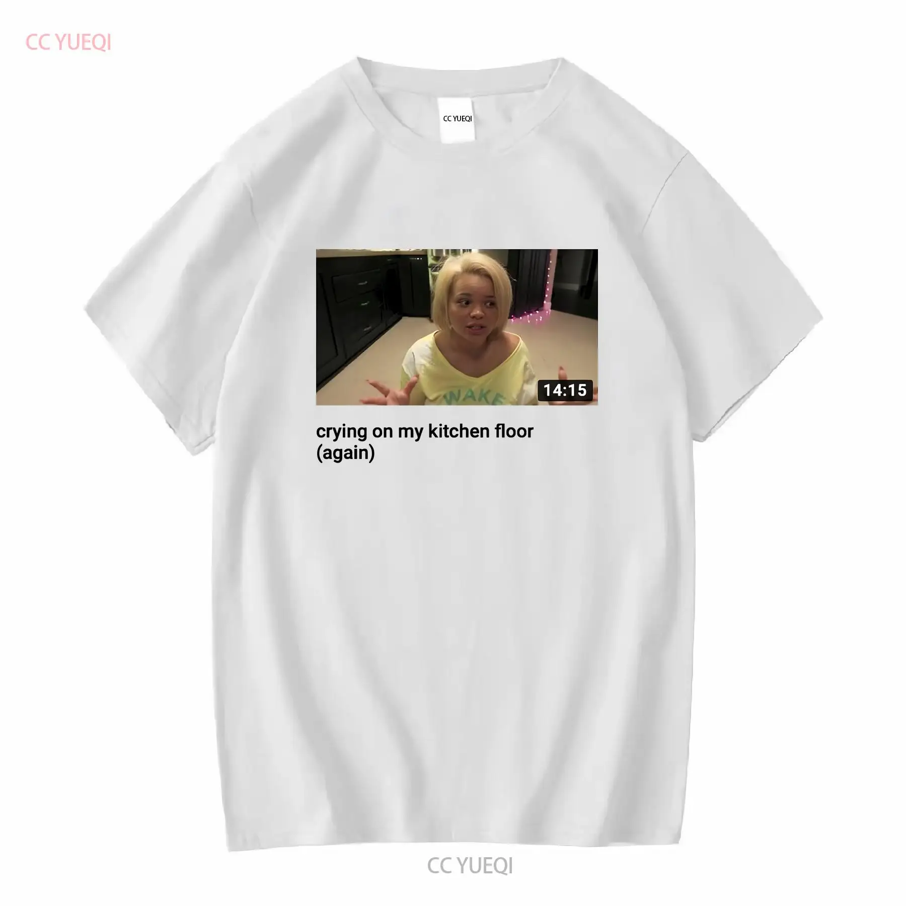 Kaos Putih Ikonik Pria Trisha  - Men Fashion Youtubers ulasan dan harga