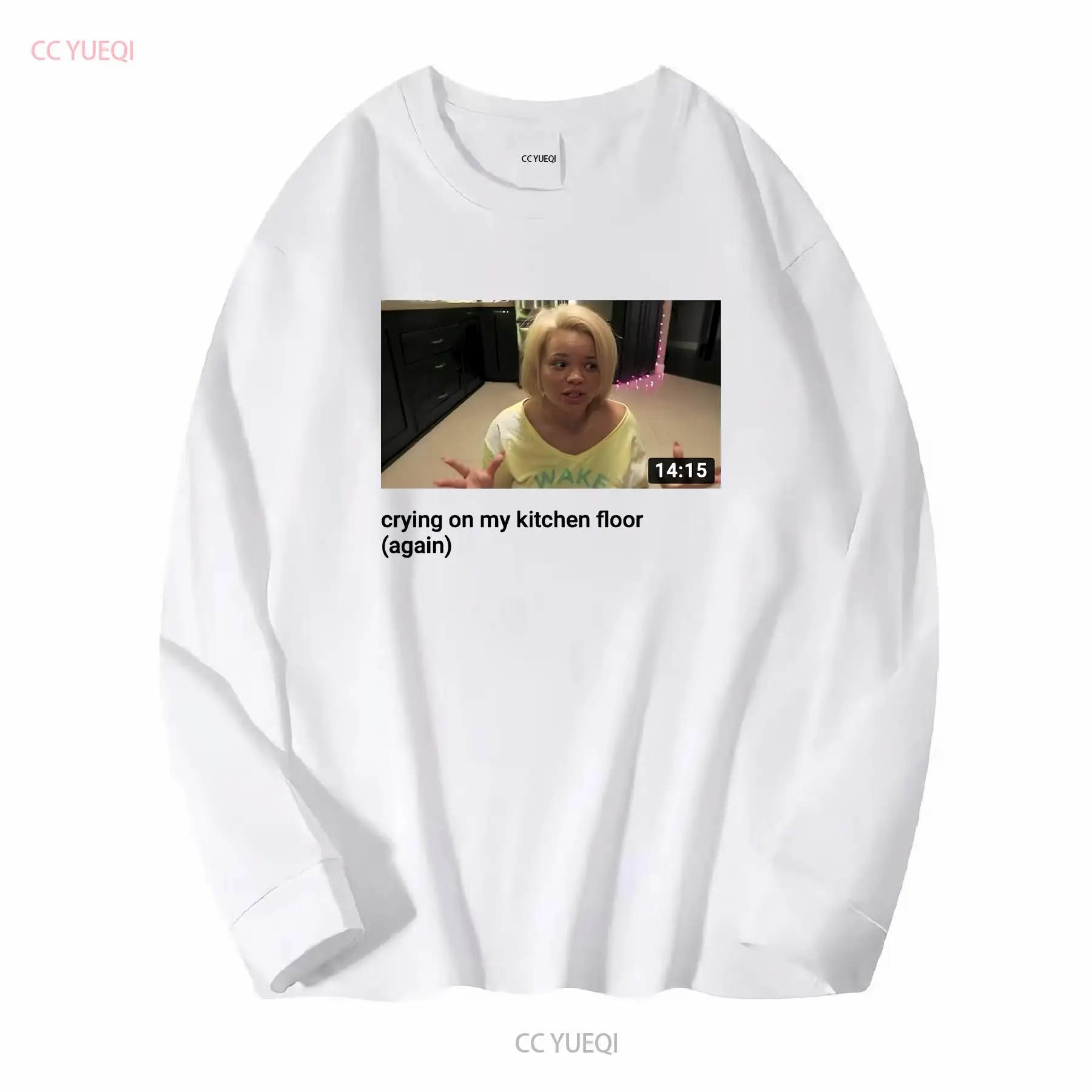 Kaos Putih Ikonik Pria Trisha  - Men Fashion Youtubers ulasan dan harga