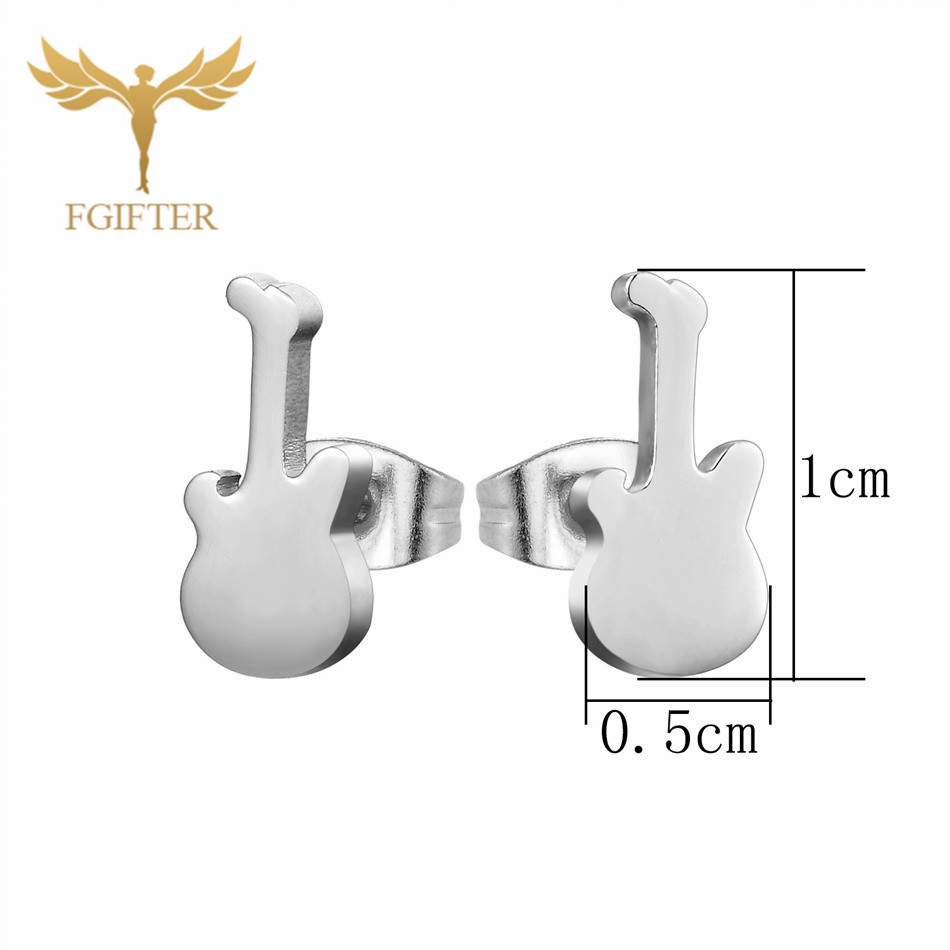 12 Pasang Anting Gitar Musik u - Mens Fashion Store ulasan dan harga